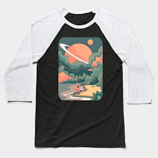 space beach Baseball T-Shirt